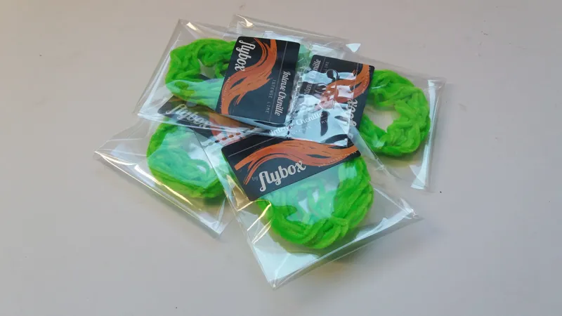 Flybox Intense Chenille in Intense Lime-1